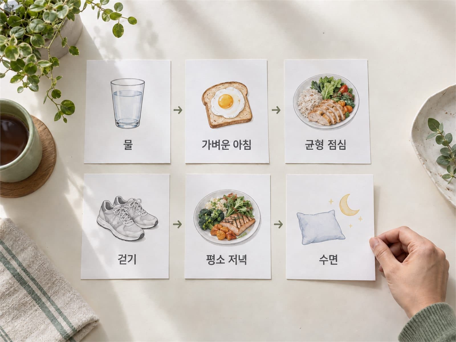 외식 다음 날 아침 점심 저녁 24시간 회복 식사 일정