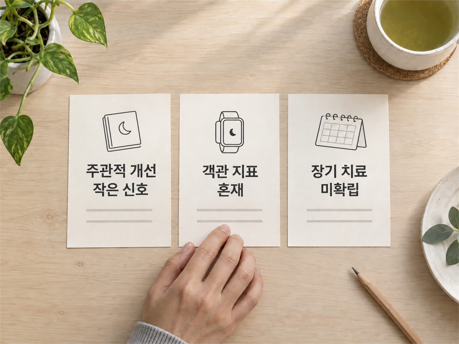 L테아닌 주관적 수면 객관적 지표 근거 수준